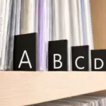 Classic | Flat Bottom A‑Z Vinyl Record Dividers