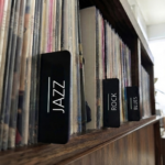 Vinyl Record Dividers – Genre Modern Double‑Sided Organizers for LP, CD, DVD Storage