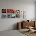 Vinyl Record Wall Mounts – Floating LP Display System (No Nails, No Damage)