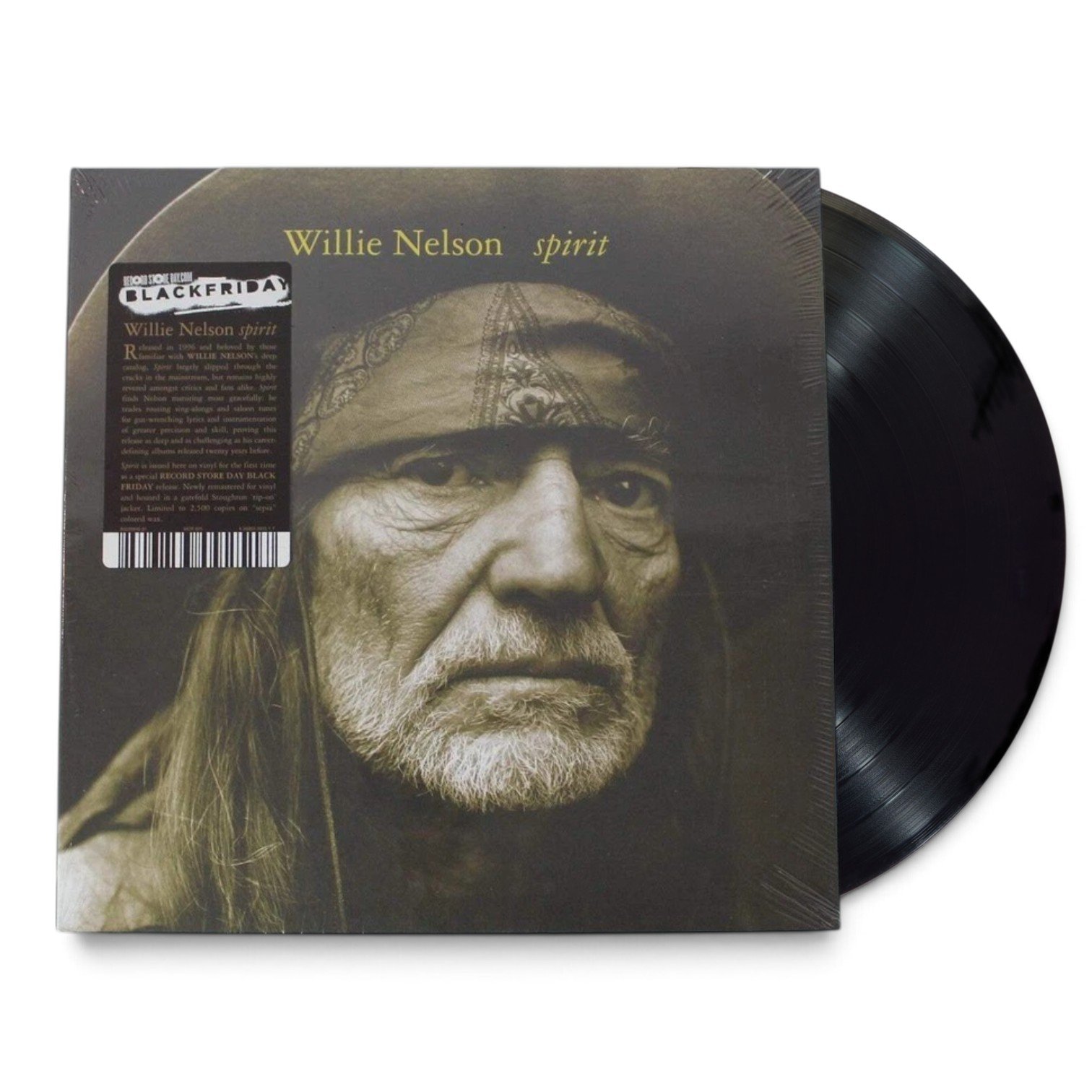 WN Willie Nelson – Spirit Vinyl LP | 2021 Modern Classical Remastered Edition - COMING SOON - Image 1