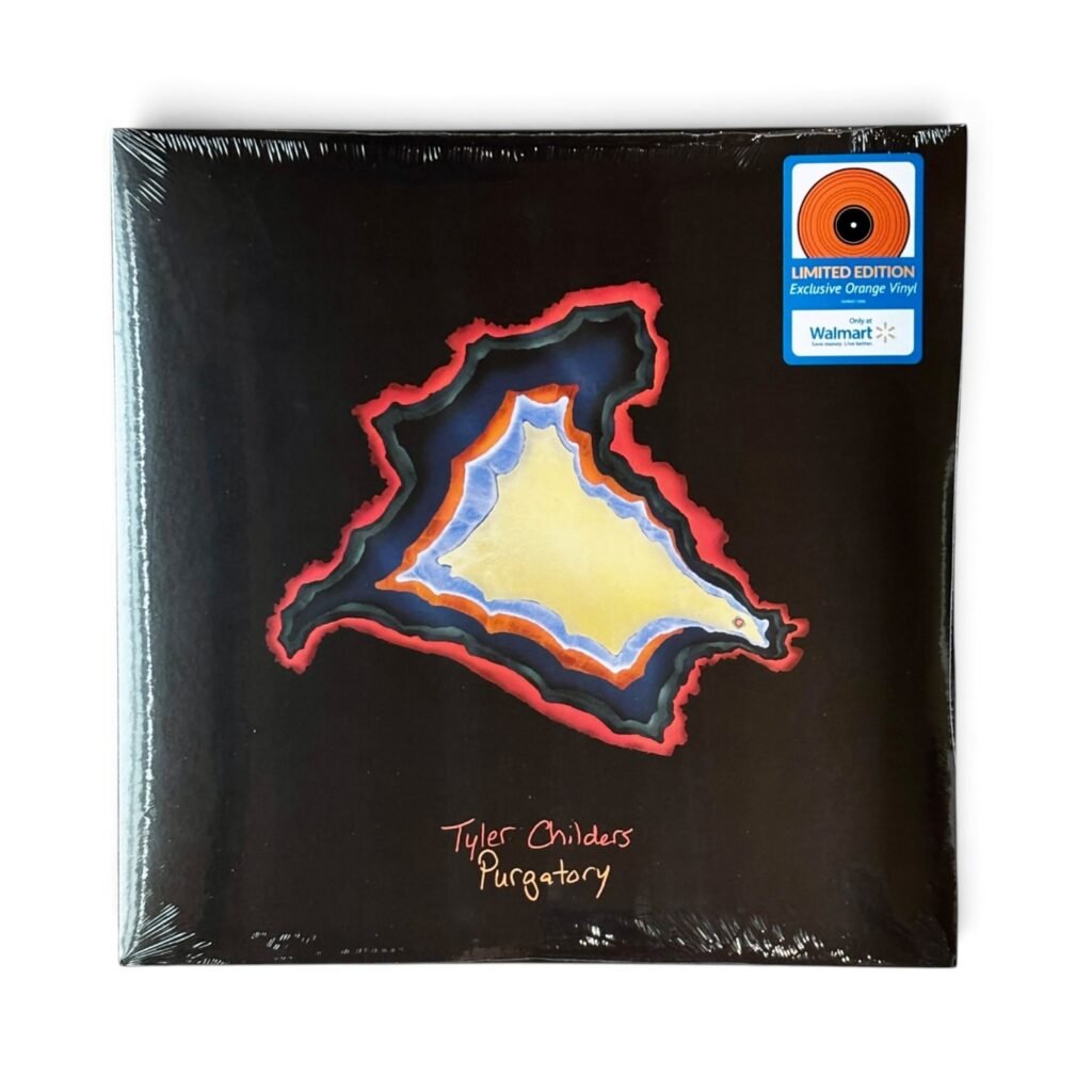 Factory sealed Tyler Childers Purgatory vinyl record album with Walmart exclusive orange vinyl.