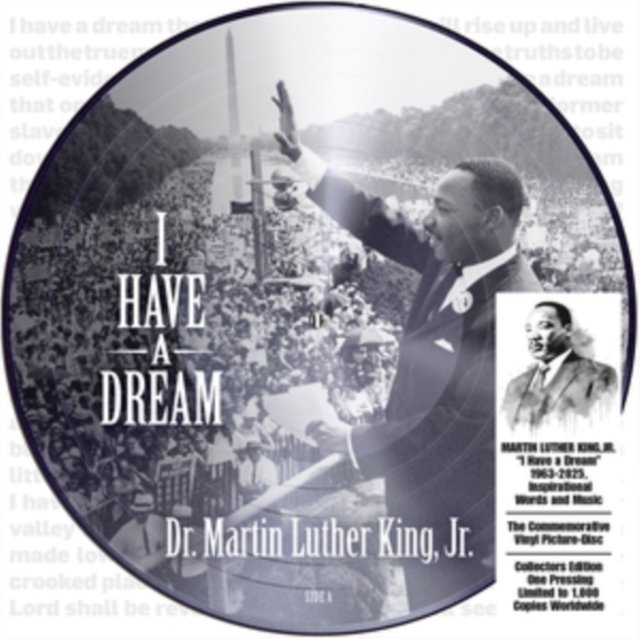 0819514012795.jpg Martin Luther King Jr. | I Have a Dream 1963-2025 Inspirational (Picture Disc/anniversary | Vinyl - Image 1