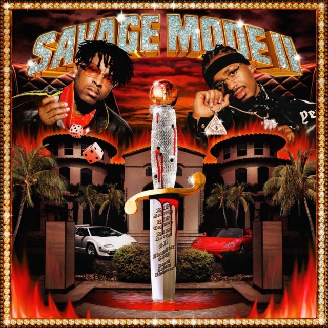 Savage Mode II album cover artwork by 21 Savage and Metro Boomin.