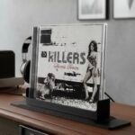 Matte Black CD Display Stand | Ultra Minimalist "Now Playing" Jewel Case Holder with Contoured Feet (Copy)