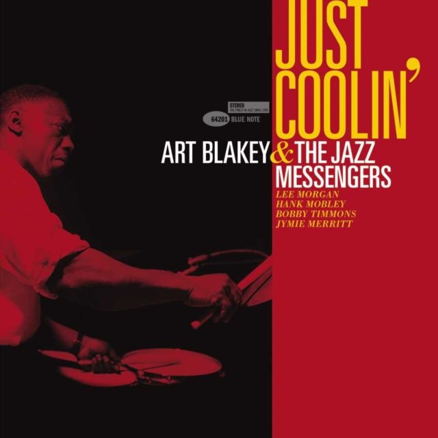 Blue Note album cover for Just Coolin by Art Blakey & The Jazz Messengers.