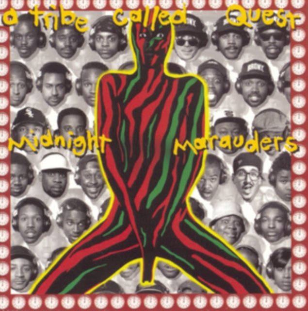 Album cover art for A Tribe Called Quests hip-hop album Midnight Marauders.