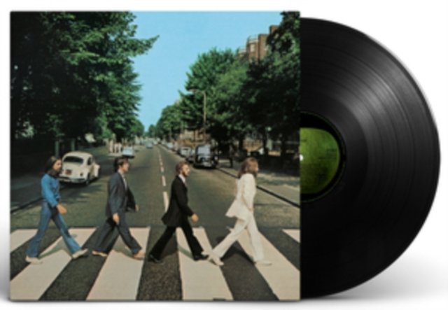 The Beatles Abbey Road vinyl LP record with album cover sleeve.