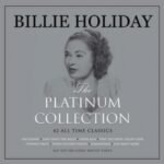 Billie Holiday: The Platinum Collection 3LP cool white vinyl album cover.