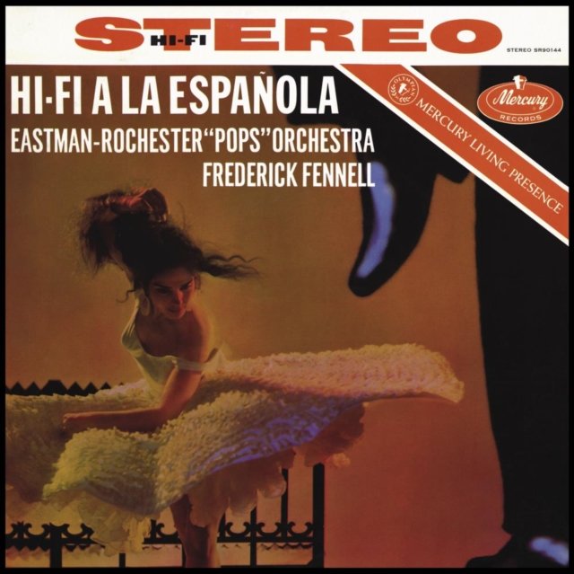 Hi-Fi a la Española vinyl album cover featuring conductor Frederick Fennell.