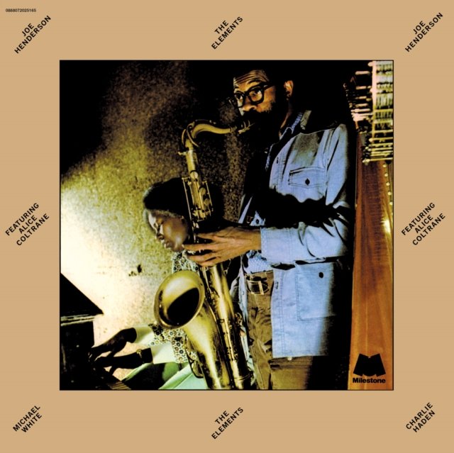Front cover of Joe Hendersons jazz album The Elements featuring Alice Coltrane.