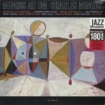Front cover of Charles Mingus Ah Um vinyl record album featuring abstract modernist artwork.