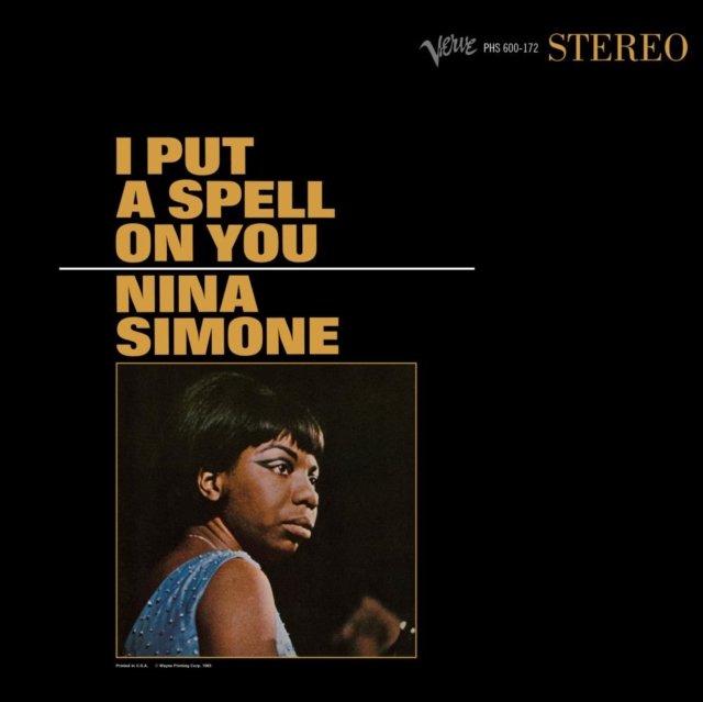 Front album cover for Nina Simones album, I Put a Spell on You.