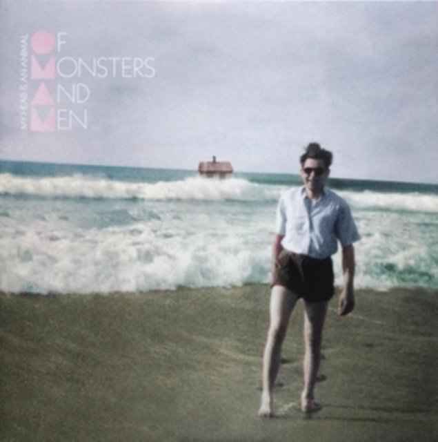 Surreal beach album cover for My Head Is An Animal by Of Monsters and Men.