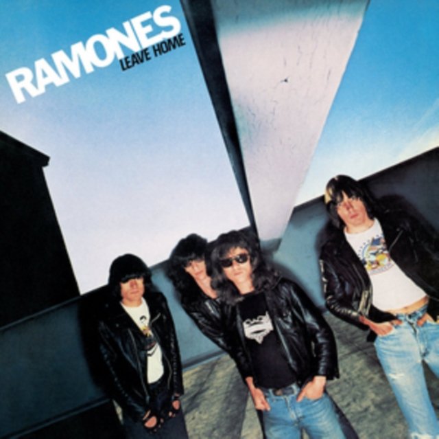 Cover art for Leave Home, the 1977 punk rock album by the Ramones.