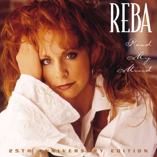 Reba McEntire on the Read My Mind 25th Anniversary Edition album cover.
