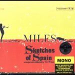Miles Davis Sketches of Spain album cover featuring trumpet player and bull silhouettes.