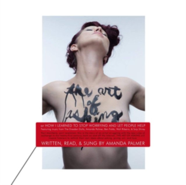 Audiobook cover art for The Art of Asking by Amanda Palmer.
