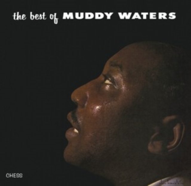 The Best of Muddy Waters album cover featuring a dramatic profile portrait of the artist.