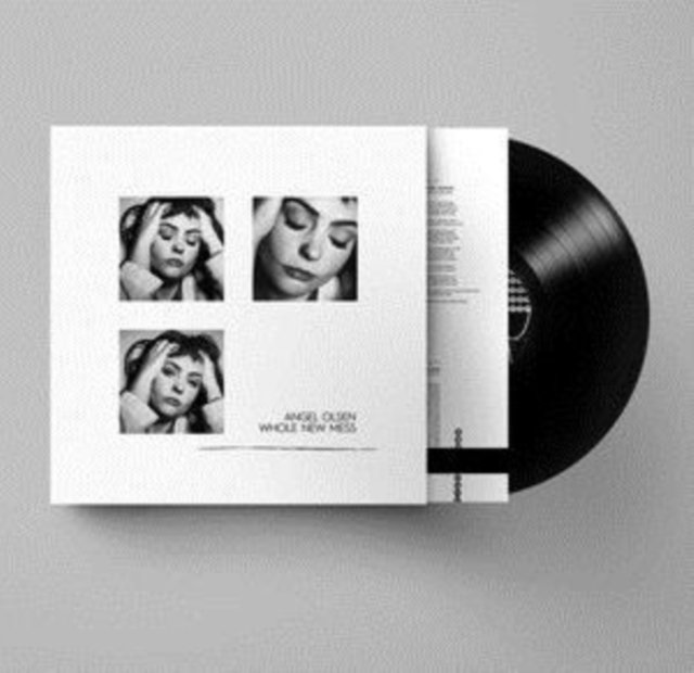 Angel Olsen Whole New Mess vinyl record album displayed with sleeve and disc.