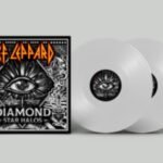 Def Leppard Diamond Star Halos double white vinyl LP set with album cover art.