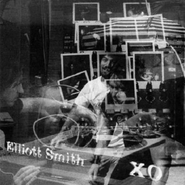 Black-and-white photo collage artwork for Elliott Smiths album XO.