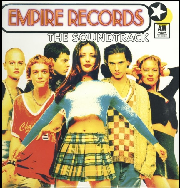 Empire Records movie soundtrack cover art featuring the ensemble cast.