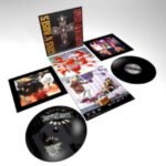 Guns N Roses Appetite for Destruction deluxe vinyl box set with records and artwork.