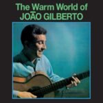 Album cover art for The Warm World of João Gilberto playing an acoustic guitar.