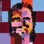 Colorful grid mosaic portrait of Juan Esteban in a modern cubist style.