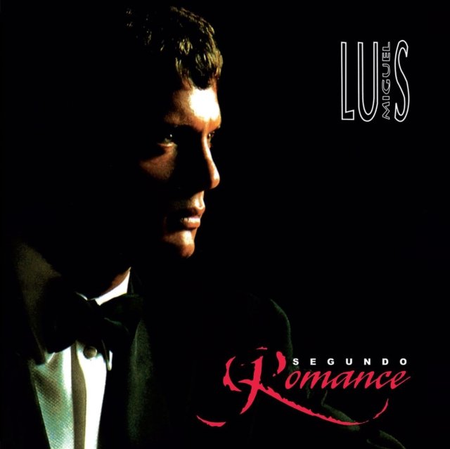Album cover art for Luis Miguels Segundo Romance featuring a dramatic close-up portrait.