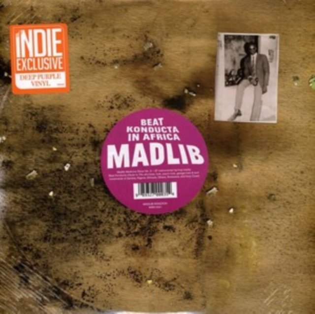 Album cover art for Beat Konducta in Africa by Madlib.