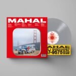MAHAL vinyl record featuring a red album cover and clear LP disc.