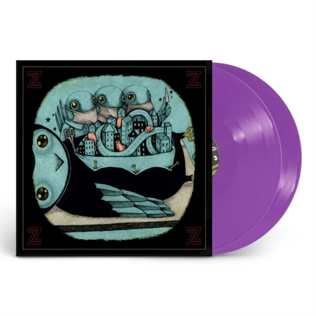 My Morning Jacket Z album sleeve with double purple vinyl records.
