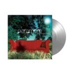 Paramores All We Know Is Falling album cover with a silver vinyl record.