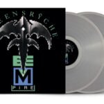 Queensrÿche Empire double LP album cover with two metallic silver vinyl records.