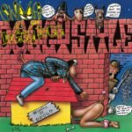 Official cartoon album cover art for Snoop Doggy Doggs 1993 debut album, Doggystyle.