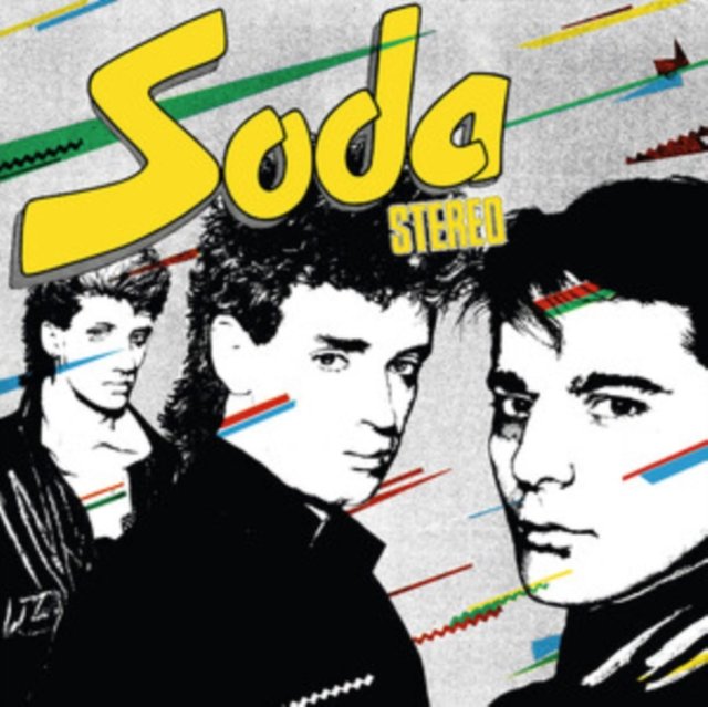 1984 self-titled debut album cover art for the Argentine rock band Soda Stereo.