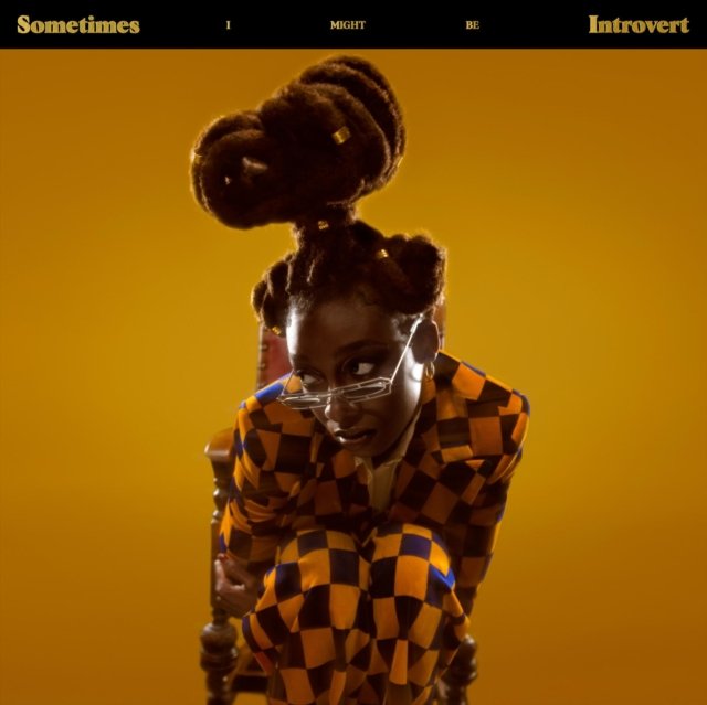 Sometimes I Might Be Introvert album cover featuring a woman in a checkered suit.