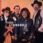 Texas Tornados album cover featuring Doug Sahm, Flaco Jiménez, Freddy Fender, and Augie Meyers.