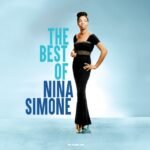 The Best of Nina Simone album cover featuring Nina Simone in a black gown.