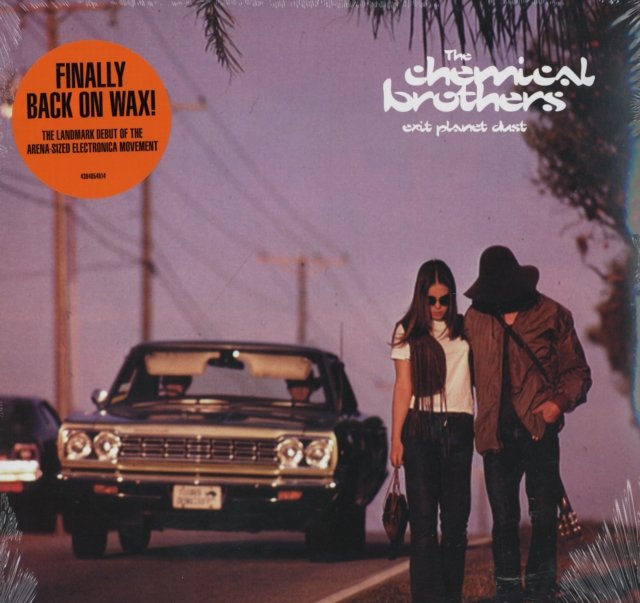 Vinyl album cover for Exit Planet Dust by The Chemical Brothers.