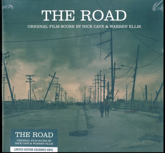 Vinyl soundtrack cover for The Road film score by Nick Cave and Warren Ellis.