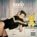Album cover art for Tove Los Sunshine Kitty featuring a yellow cartoon cat.